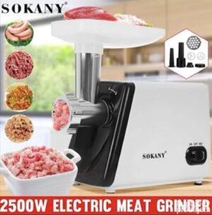 Elektricna Mašina za mlevenje mesa i kobasicu Sokany 2500w