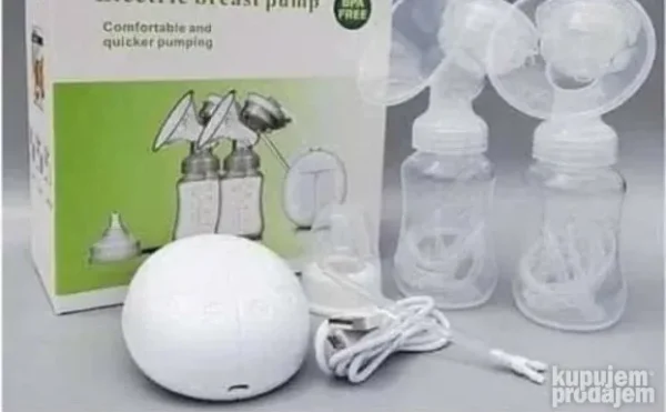 Pumpica za izmuzanje mleka | Električna dupla sa dve flašice