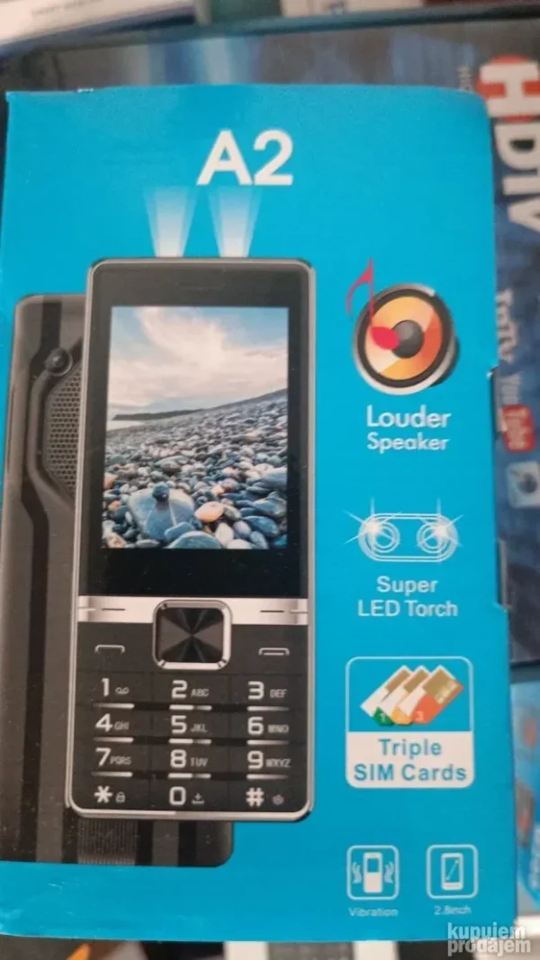 Mobilni telefon za starije osobe – veliki ekran | Lux Shop