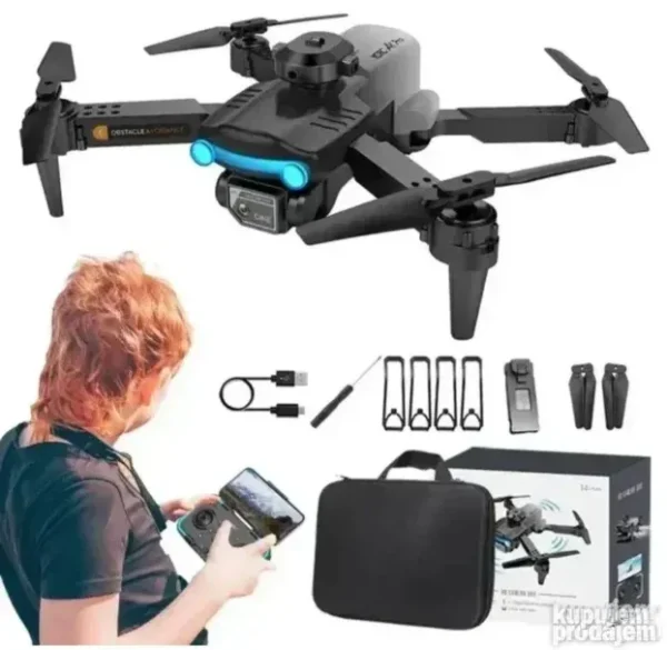 Dron sa 4K kamerom | FPV snimanje | 120° ugao