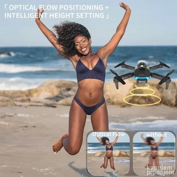 Dron sa 4K kamerom | FPV snimanje | 120° ugao