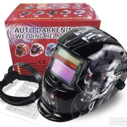Automatska maska za varenje sa solarnim napajanjem i automatskim zatamnjenjem