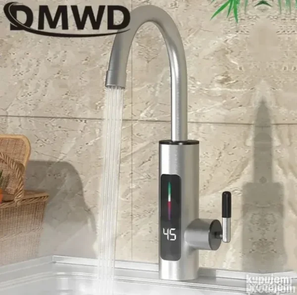 Slavina protočni bojler 2u1 od Inoxa sa elegantnim dizajnom za kuhinju ili kupatilo