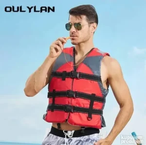 Prsluk za spasavanje sa pištaljkom, dizajniran za sigurno plivanje i vodene sportove.