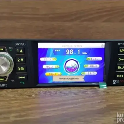 Auto radio MP5 sa 4,1 inča ekranom i USB Mirror Link funkcijom