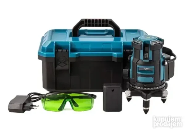 Građevinski laser za nivelaciju – Zeleni precizni snop | Lux Shop