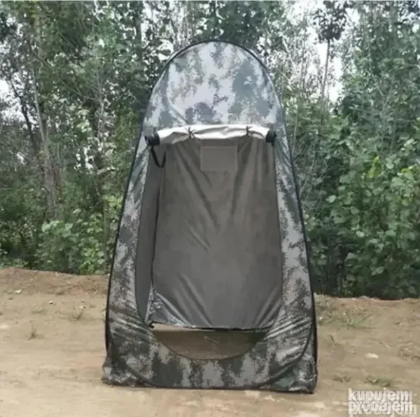 Šator kabina za tuširanje, presvlačenje i korišćenje toaleta – idealno za kamp