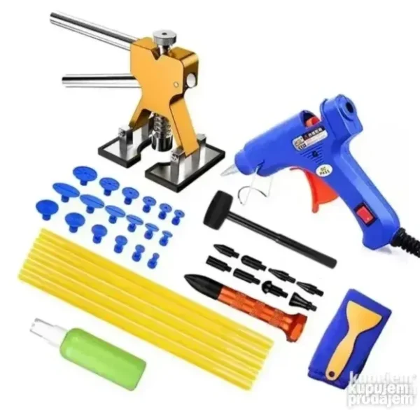 Set alat za izvlačenje udubljenja na automobilima usled grada i udaraca – Lifter