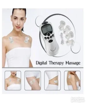 Digitalna terapija sa elektro jastučićima i kablom za povezivanje