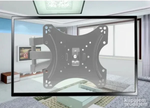 Zidni nosač za TV 14"–42" i 14"–55" | Rotirajući nosači | Lux Shop