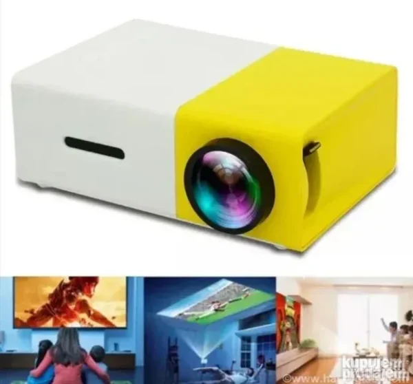 Mini LED Projektor Full HD – Prenosni Bioskop za Kuću i Putovanja