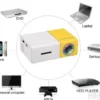 Mini LED Projektor Full HD – Prenosni Bioskop za Kuću i Putovanja