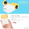 Mini LED Projektor Full HD – Prenosni Bioskop za Kuću i Putovanja