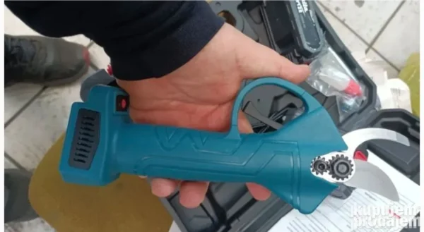AKU Makaze za orezivanje 128V | 2 baterije i punjač u koferu