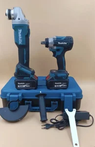 Makita aku set u koferu sa brusilicom i udarnim odvijačem, baterija 128V
