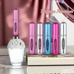 Set od 2 mini bočice za parfem od 5ml, punjive i idealne za nošenje u torbi