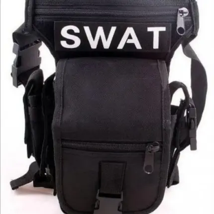 SWAT torbica za nogu sa dvostrukim kaiševima i prostranim pregradama