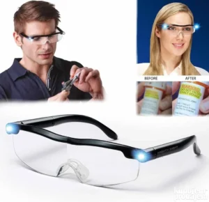 Mighty Sight naočare sa LED osvetljenjem i uveličanjem od 160%, punjive preko USB-a