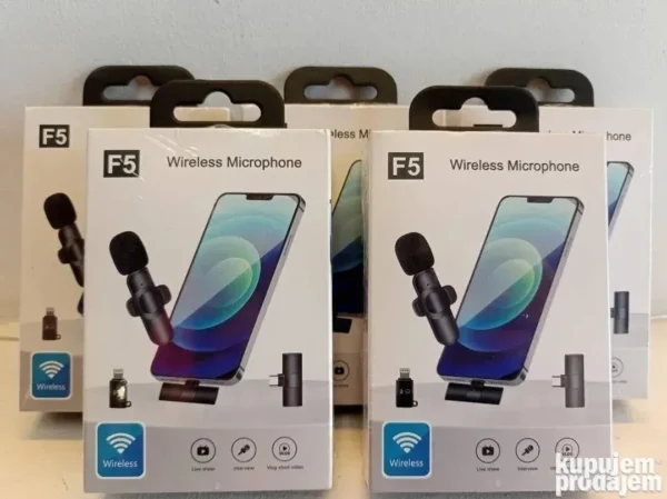 Bežični mini mikrofon za telefon Android i iOS