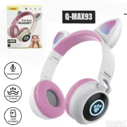 Bluetooth slušalice mačje uši Q-Max93