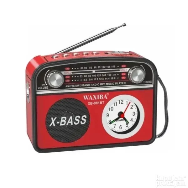 Prenosni radio sa satom, MP3 i Bluetooth