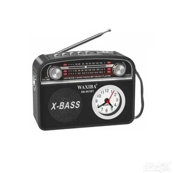 Prenosni radio sa satom, MP3 i Bluetooth