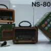 FM radio Bluetooth retro dizajn NS-8136BT
