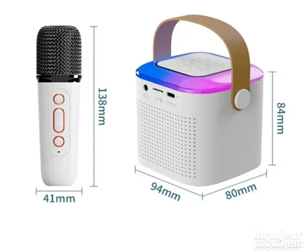 Prenosni Karaoke Bluetooth zvučnik