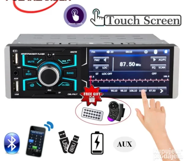167957432-66671fb287a656-40901404c5c623f9-d80f-4 Auto radio MP5 1DIN 4,1"