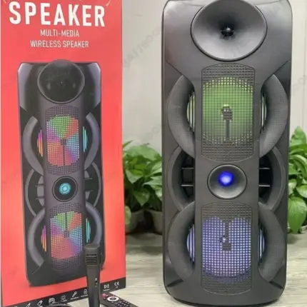 Bluetooth LED zvučnik ZQS-8202a sa mikrofonom