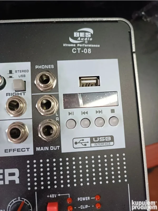 7 Kanalna Profesionalna Mikseta Bežični Mikrofoni U-730