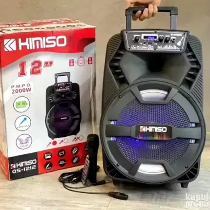 Bluetooth zvučnik 12 Karaoke sa mikrofonom QS-1212