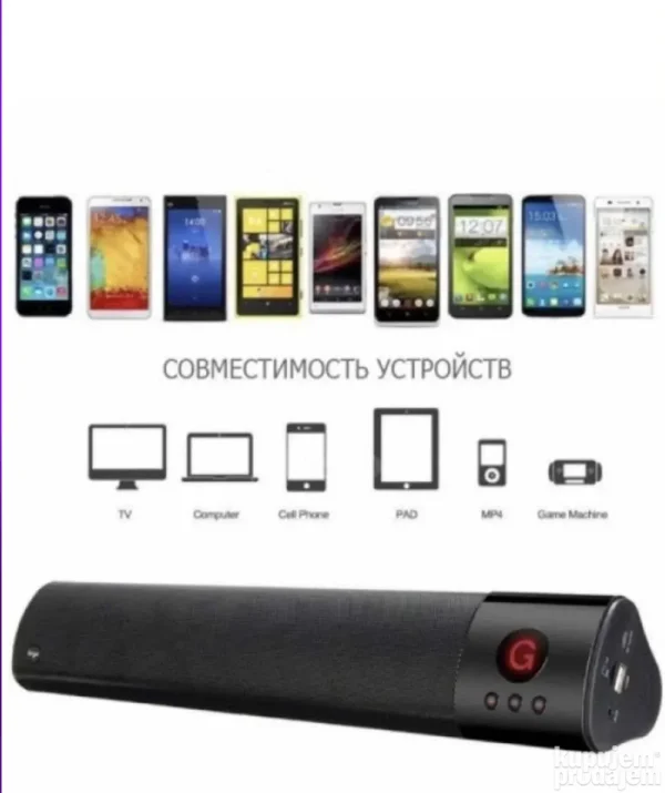 Prenosni Bluetooth mini soundbar zvučnik WM-1300