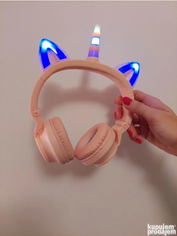 Jednorog Bluetooth slušalice – Cat Ear