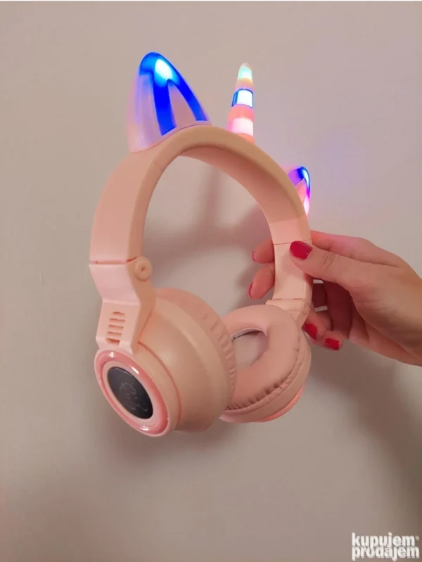 Jednorog Bluetooth slušalice – Cat Ear