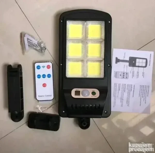 Solarni reflektor 100 LED