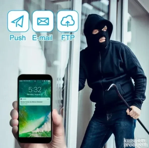 PTZ Kamera Sijalica E27