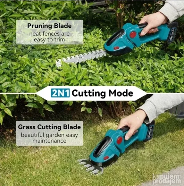 Aku Trimer za Živu Ogradu i Travu