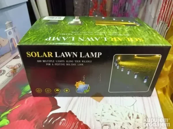 Solarne baštenske lampe RGB i LED