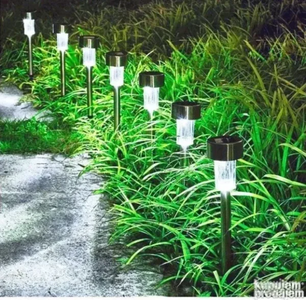 Solarne baštenske lampe RGB i LED