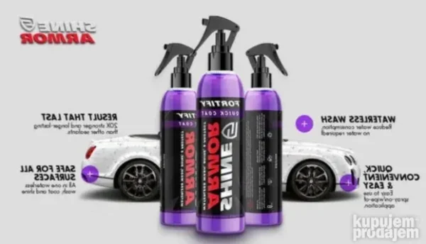 Sprej za poliranje automobila Shine Armor