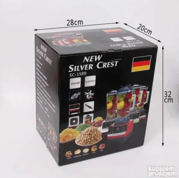 Blender Silver Crest