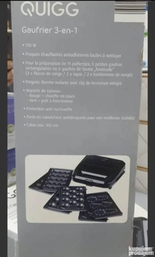 Aparat za bakin kolač 3u1