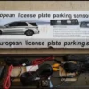 Parking senzori i rikverc kamera u ramu tablice