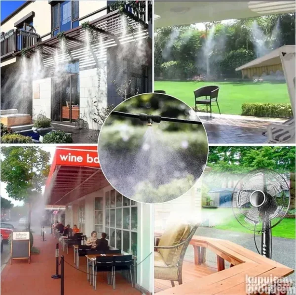 Set za vodenu maglu 15m