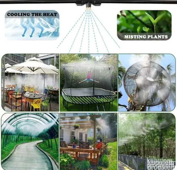 Set za vodenu maglu 15m