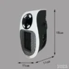Zidna mini grejalica 500W