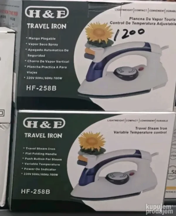 Prenosiva mini pegla Hetian HT-258B