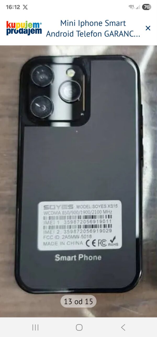 Mini Iphone Smart Android Telefon