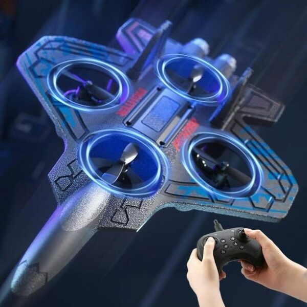 Avion dron na daljinsko upravljanje sa 2 baterije